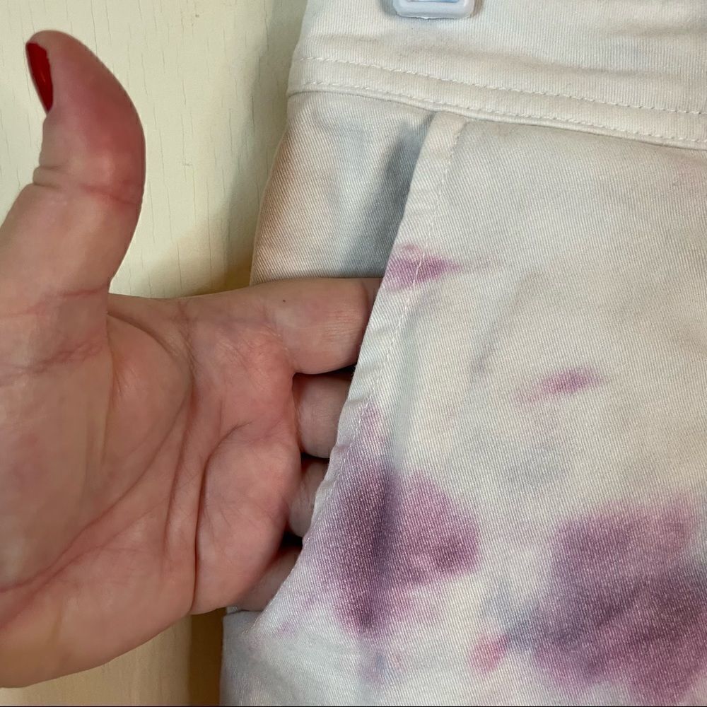 Anthropologie Kimmie Button Tie Dye Midi Skirt - Picture 2 of 7